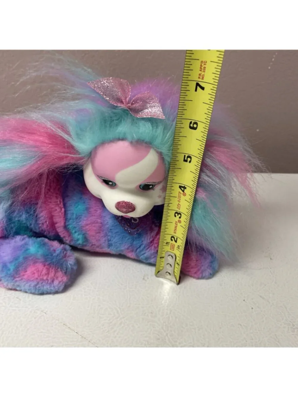 2017 PS Puppy Surprise Eliza Plush Dog Plastic Face 4 Puppies One Is a Preemie